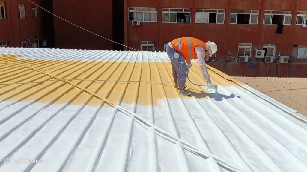 عزل الأسطح بالمشمع